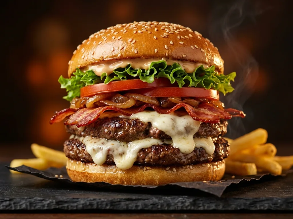 Doble Bacon Burger